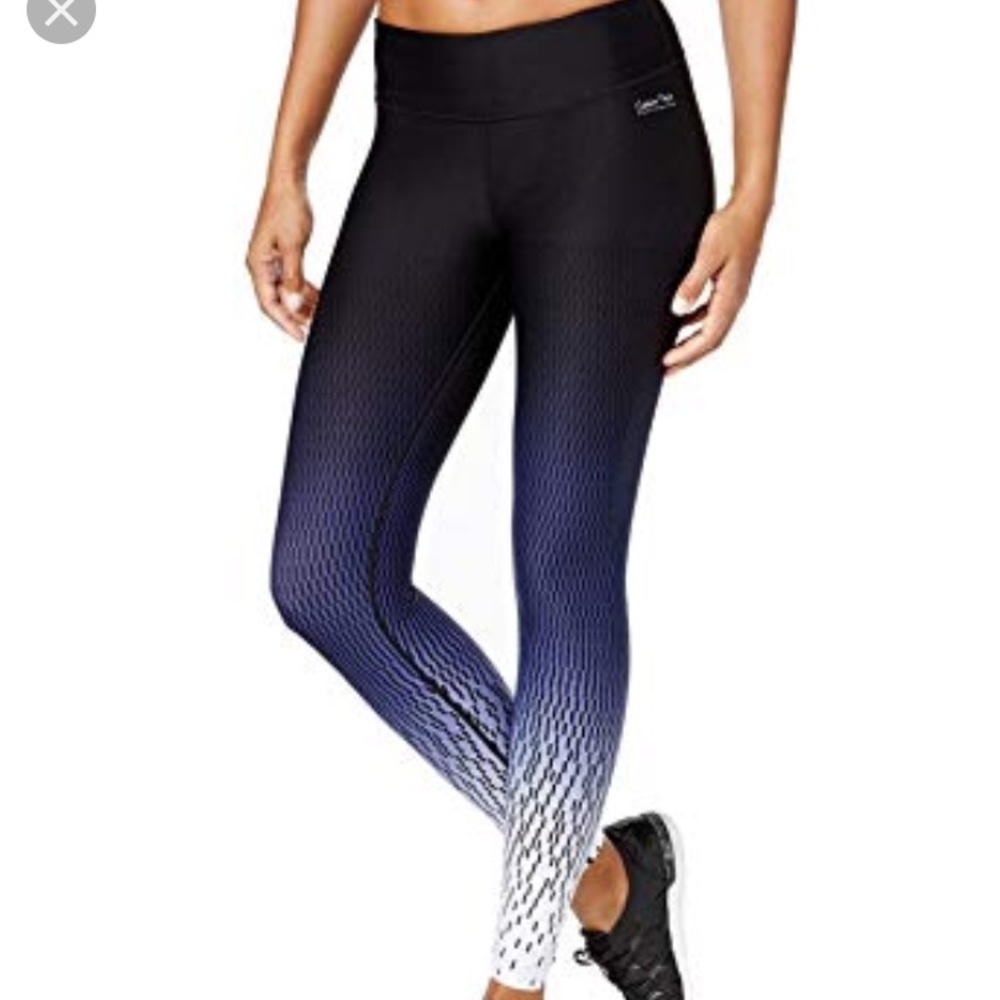 Calvin Klein Performance Blue Cascade Leggings - image 1